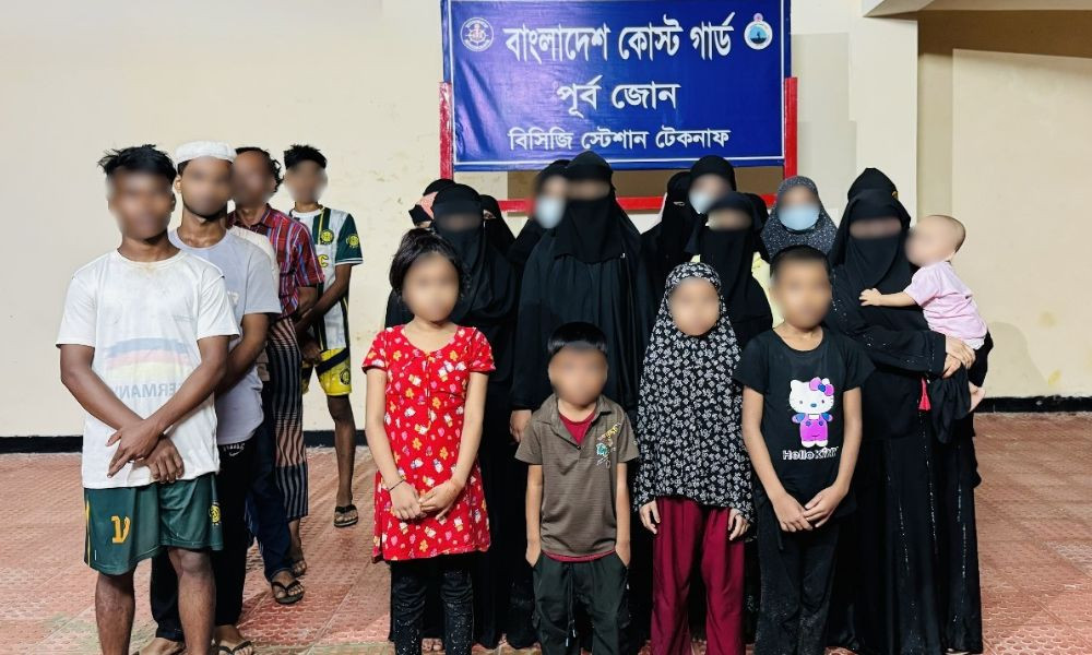 মালয়েশিয়া পাচারের প্রস্তুতিকালে টেকনাফে ২৬ রোহিঙ্গা উদ্ধার