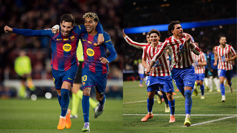 লা লিগার ম্যাচে রাতে মাঠে নামছে বার্সেলোনা বনাম অ্যাথলেটিকো মাদ্রিদ