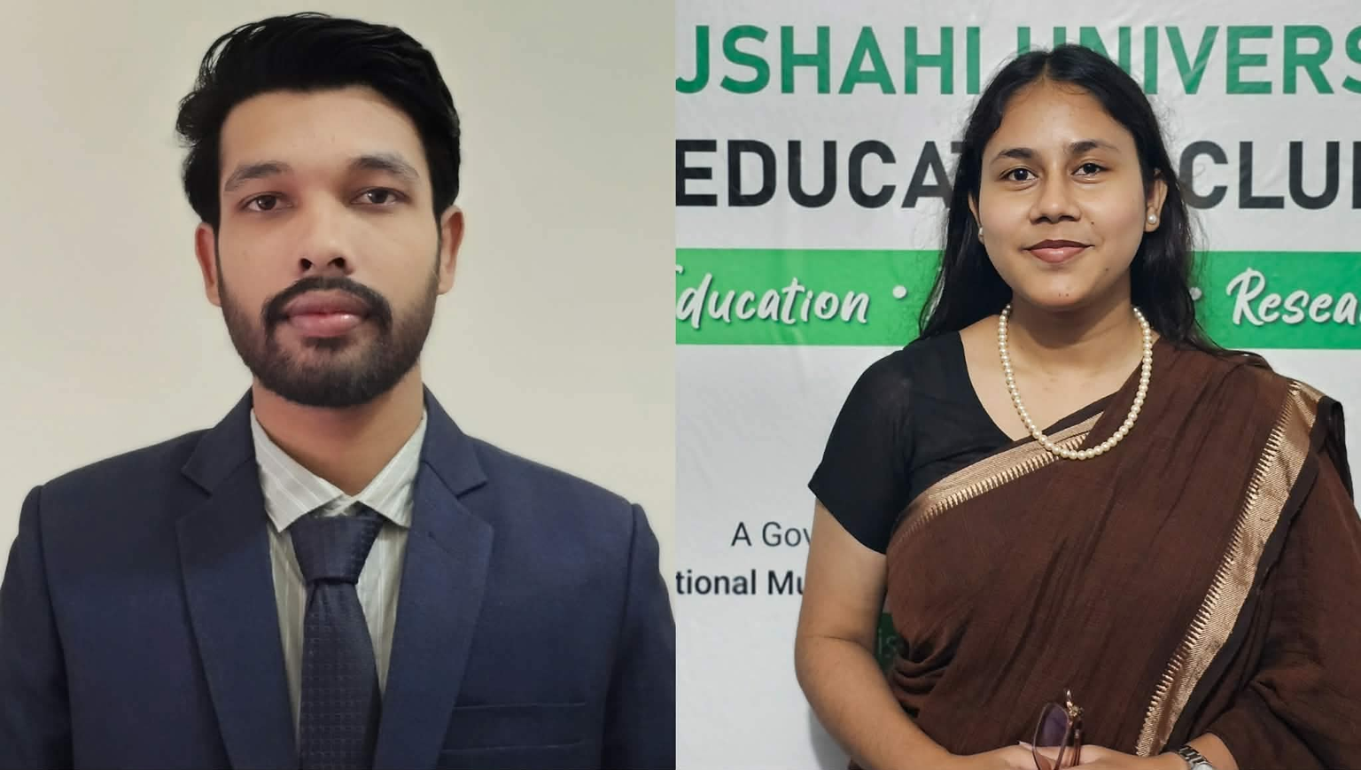 রাবি এডুকেশন ক্লাবের সভাপতি তানিমুল সম্পাদক সুমাইয়া