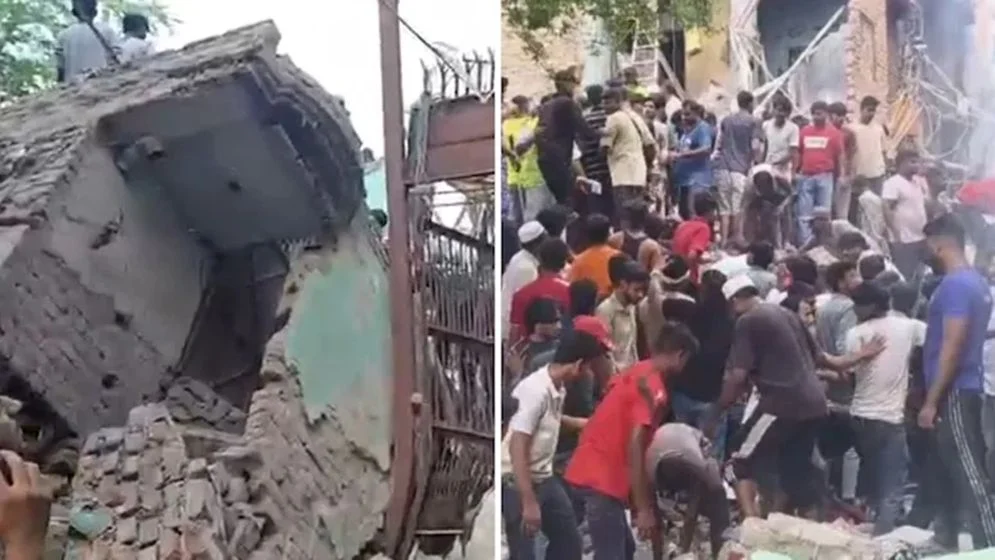 দিল্লিতে ভবন ধসে অন্তঃসত্ত্বা নারীসহ নি’হত ৩