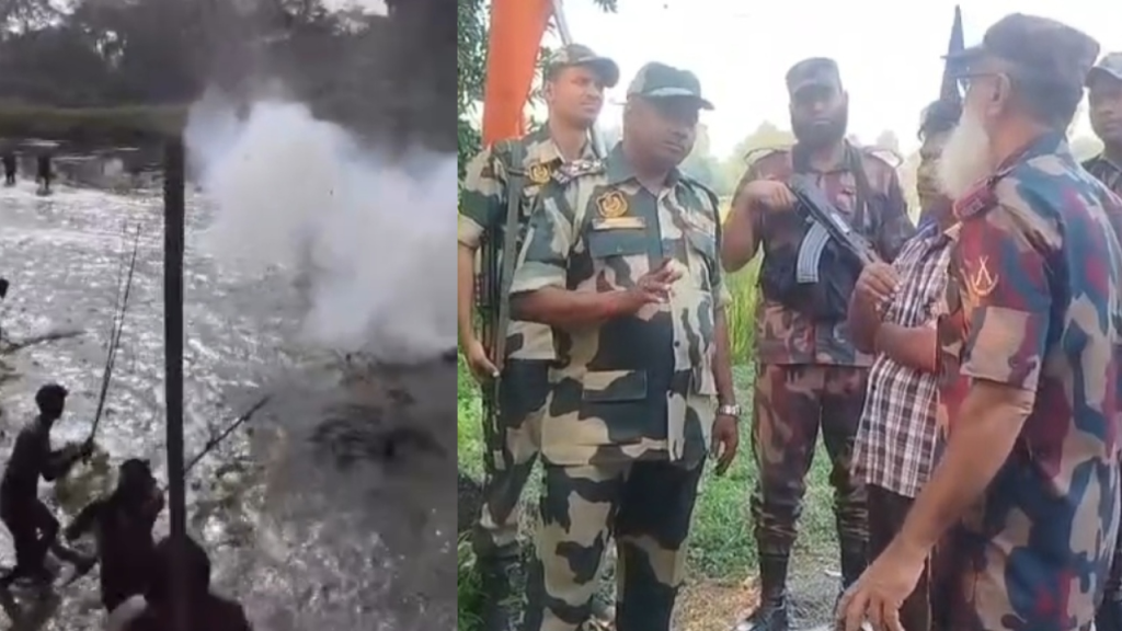 বুড়িমারী সীমান্তে স্থানীয়দের সঙ্গে বিএসএফের সংঘর্ষ